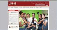 Desktop Screenshot of cda.uams.edu